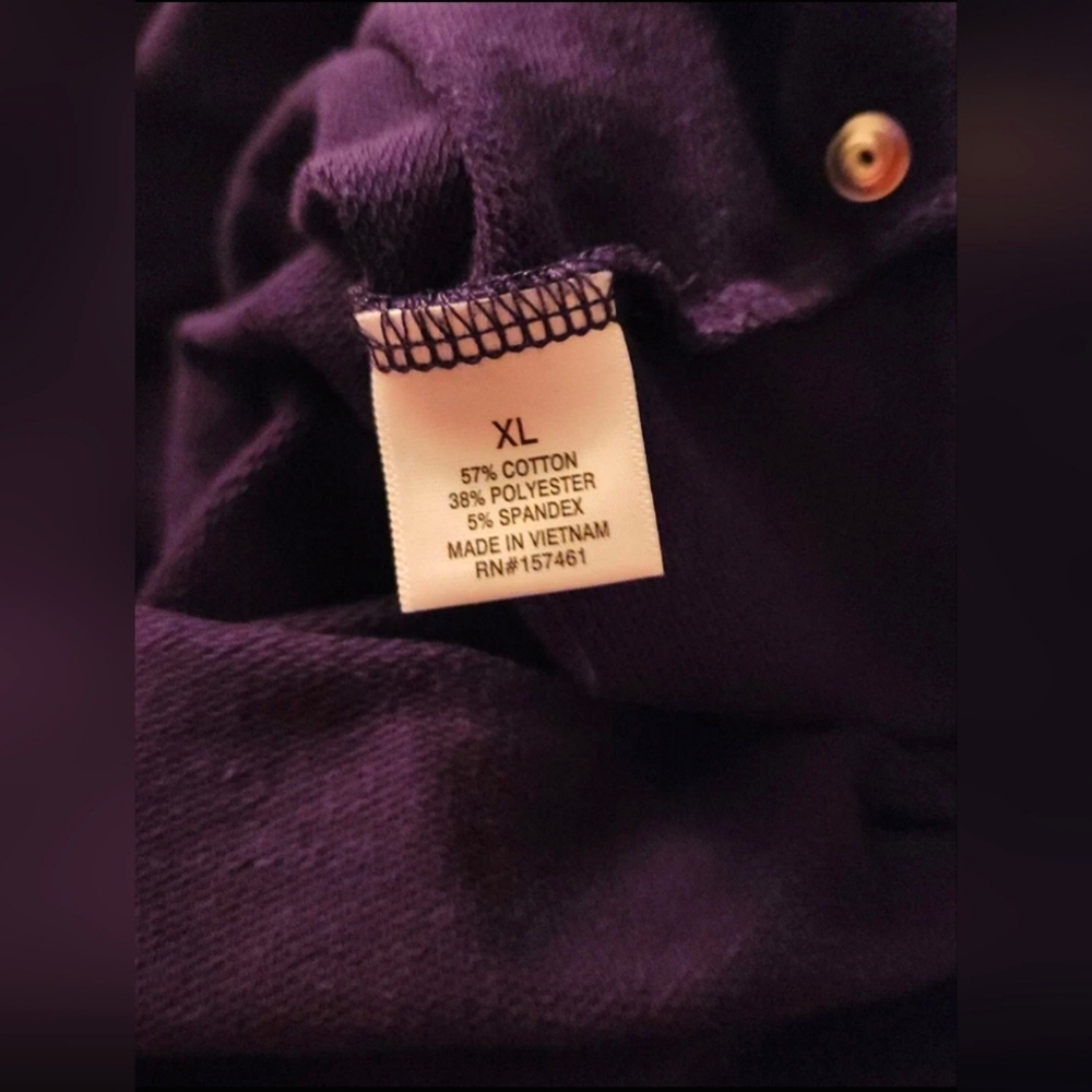 Navy Blue-Purple Shade, Bermuda, Summer Shorts, Beach Shorts, Pockets, XL - Picture 8 of 8